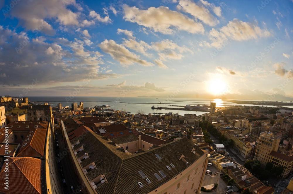 Appartement Sky Moon Cagliari Centro Vista Mare Extérieur photo